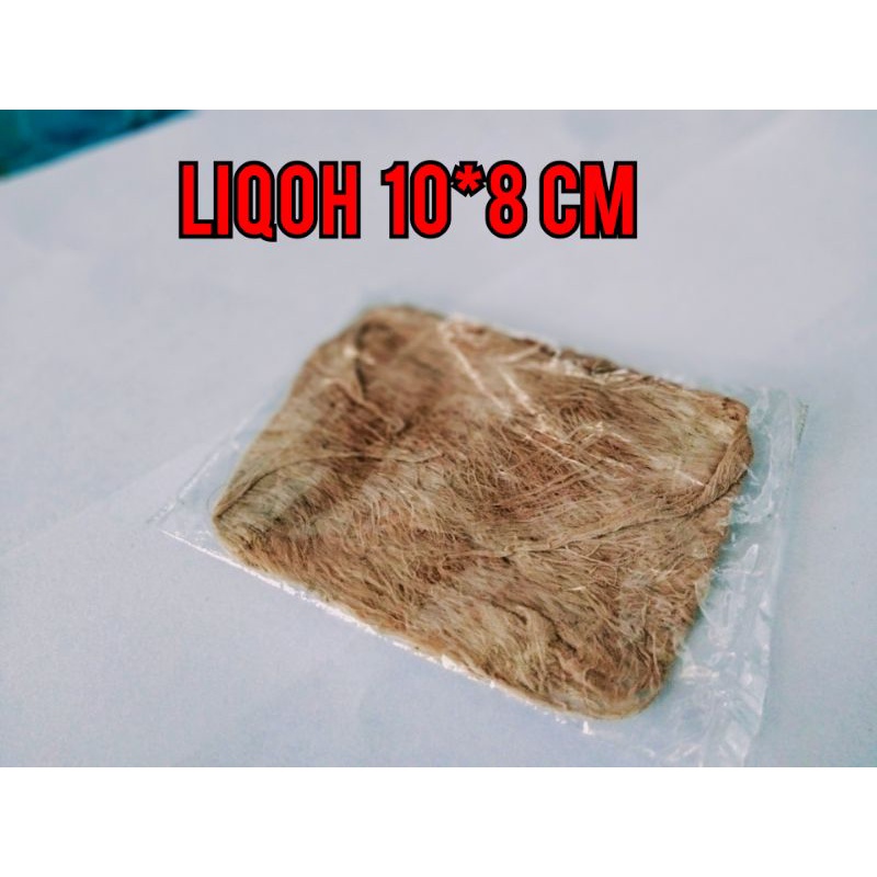 

Liqoh / Serat pisang / Aras ukuran 8*10 cm