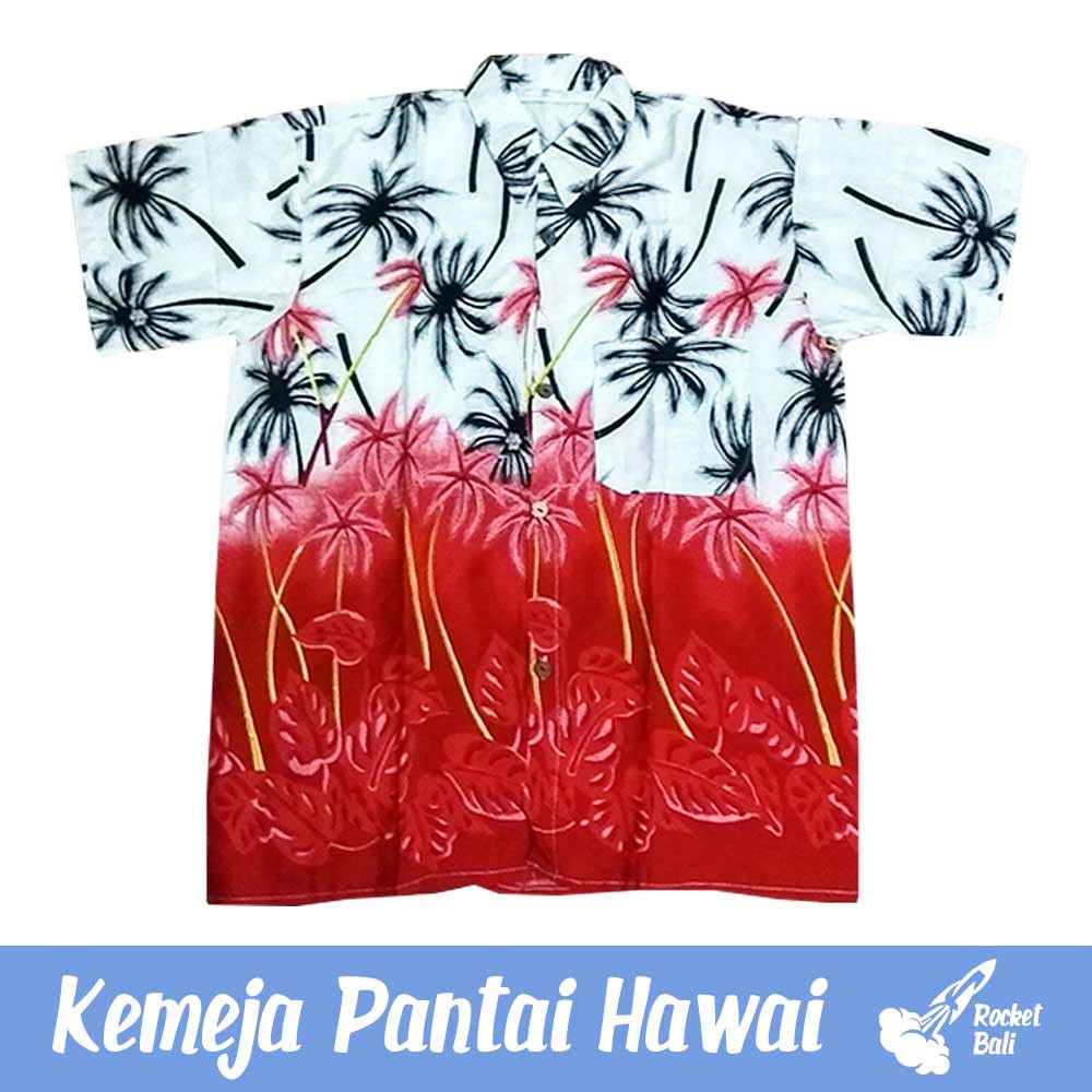 Baju Pantai Pria - Kemeja Pantai Pria - Baju Bali Pantai - Kemeja Casual - Kemeja Pantai Terbaru