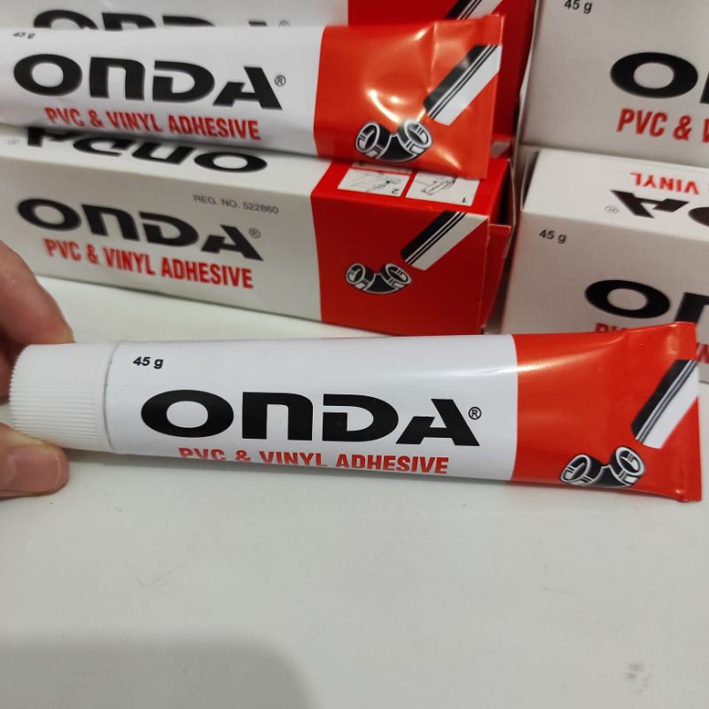 Lem Pipa PVC &amp; Vinyl ONDA 45 gr / Lem Paralon 45 gram