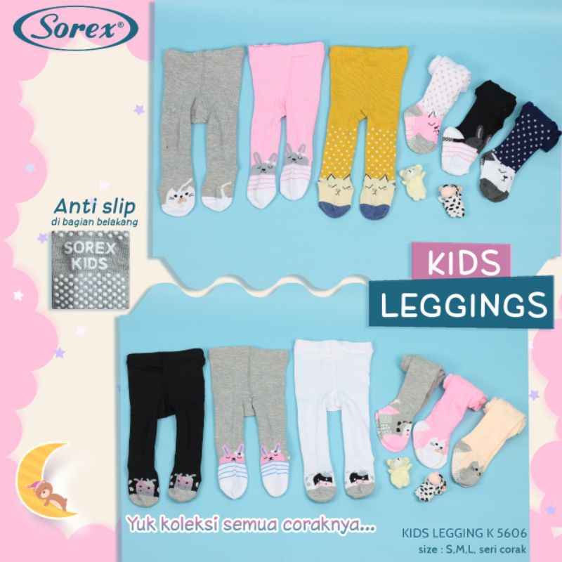 Sorex Legging Bayi perempuan /Legging kids/legging anak