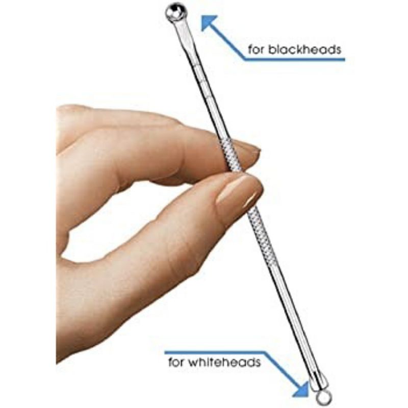 Double-Ended Blackhead Remover/Alat Pencetan Jerawat