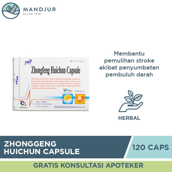 

BAYAR DITEMPAT Zhongfeng Huichun Capsule - Obat Stroke dan Jantung Koroner /OBAT HERBAL ASAM URAT/OBAT HERBAL PELANGSING/OBAT HERBAL KOLESTEROL/OBAT HERBAL DIABETES