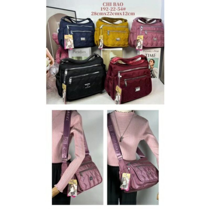 Tas Selempang CHIBAO ORI 8897 Kanvas Impor