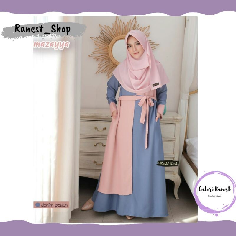 Gamis Mazayya Special edition Original by Riskirich