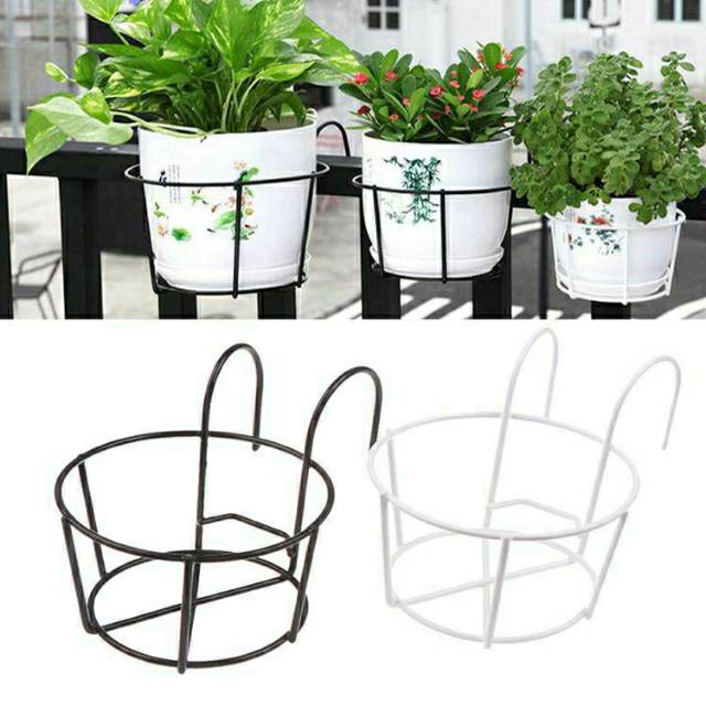 Rak Pot Bunga Balkon / Rak bunga pagar
