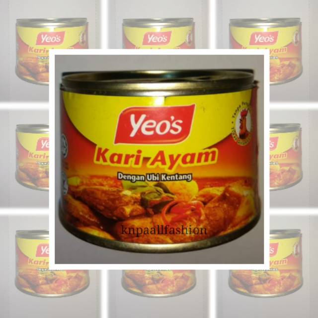 

Yeo's Kari Ayam Malaysia Dengan Kentang - Kaleng 145gr