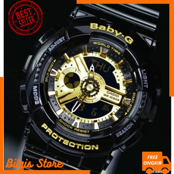 Jam Tangan Pria Casio Baby G shock - Jam Tangan Pria Original CASIO BABY G G-SHOCK BGA 110