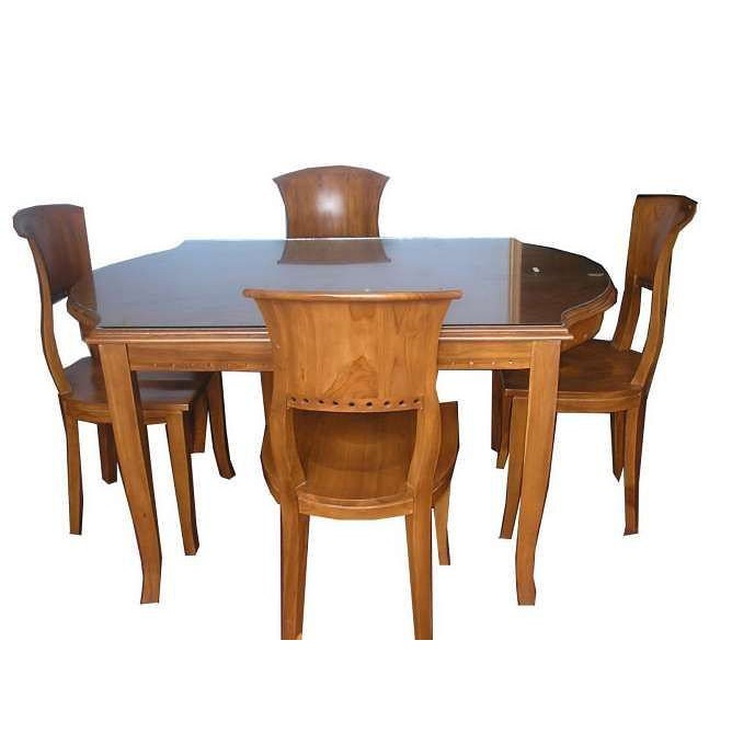 Jual Meja Makan Kursi Kipas Furniture Jepara Shopee Indonesia