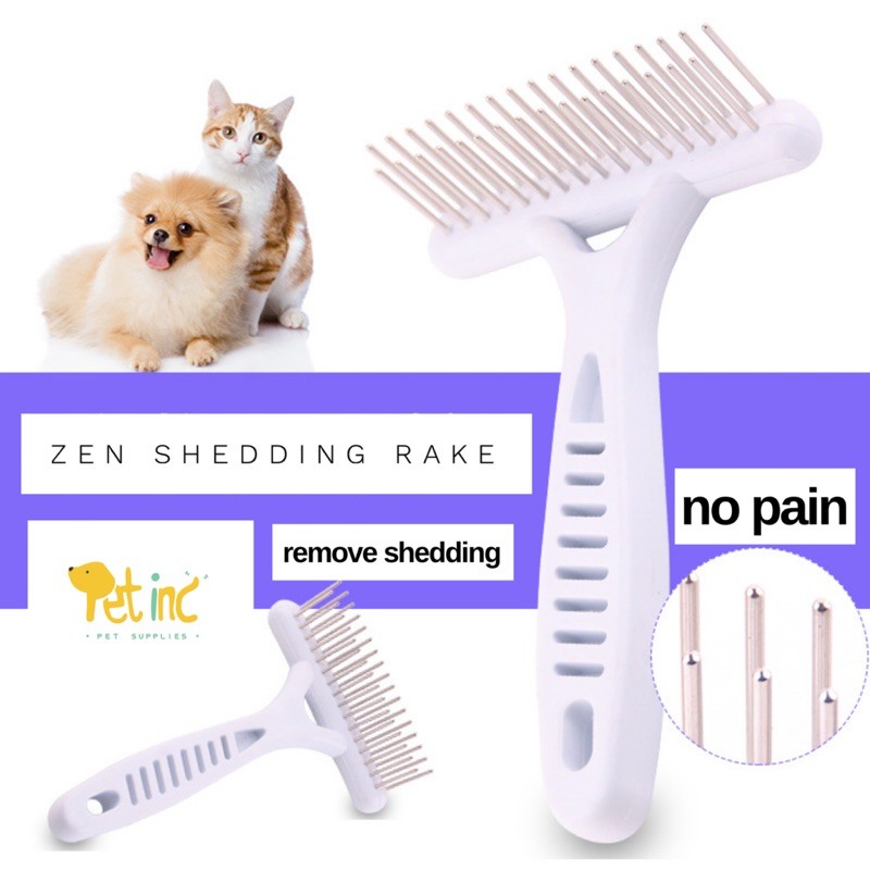 zen shedding rake comb