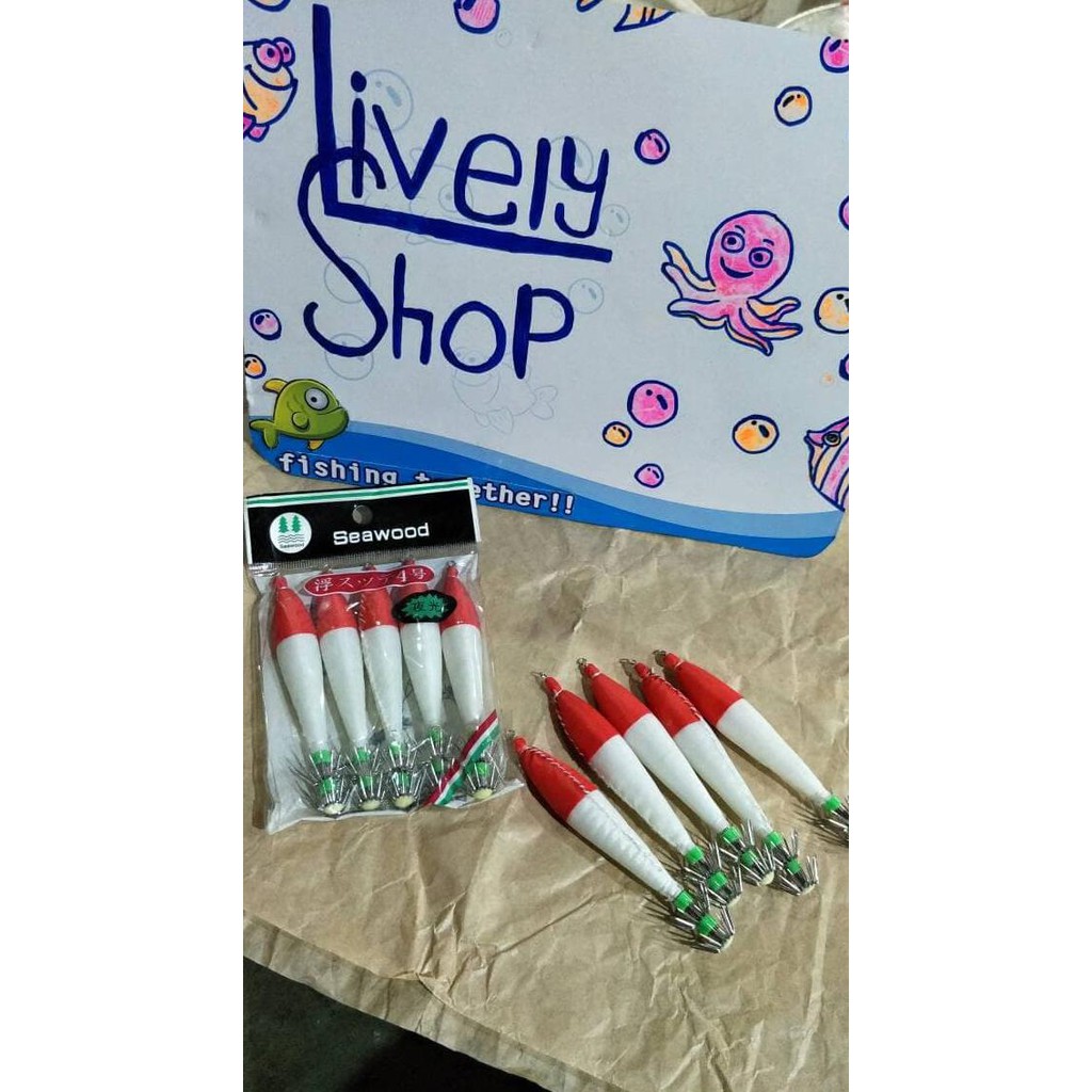 promo Udang-udangan pancing cumi