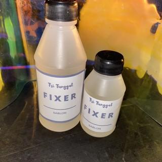 FIXER 100 ML GROSIR PRAKARYA MALANG Sablon Campuran Tinta Anti Retak Kuat Fix Penguat Pengeras Cat Keras Warna Air Cair Cairan Liquid Prakarya Kerajinan Craft Crafting Art Seni Kesenian Kertakes Warna Warni Color Colorful