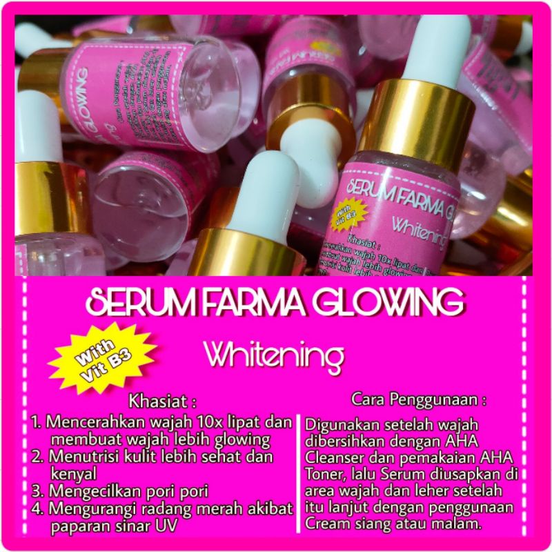serum Farma glow pink
