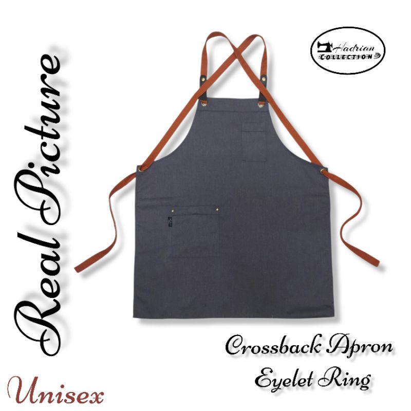 Celemek Apron Barista Waitres Bartender Barbershop Salon