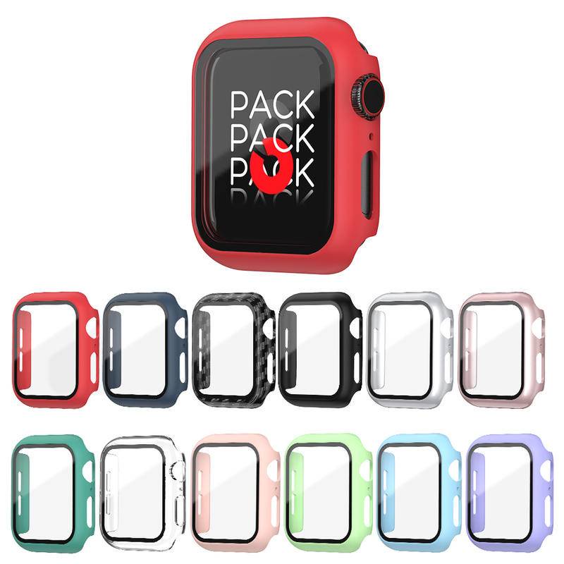 Case Pelindung Apple Watch Seri 6 Se 5 4 3 2 Iwatch Ukuran 44mm 40mm 42mm 38mm