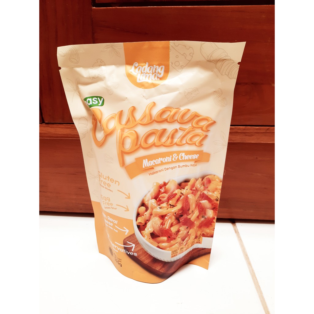

Ladang Lima Cassava Pasta Macaroni & Cheese