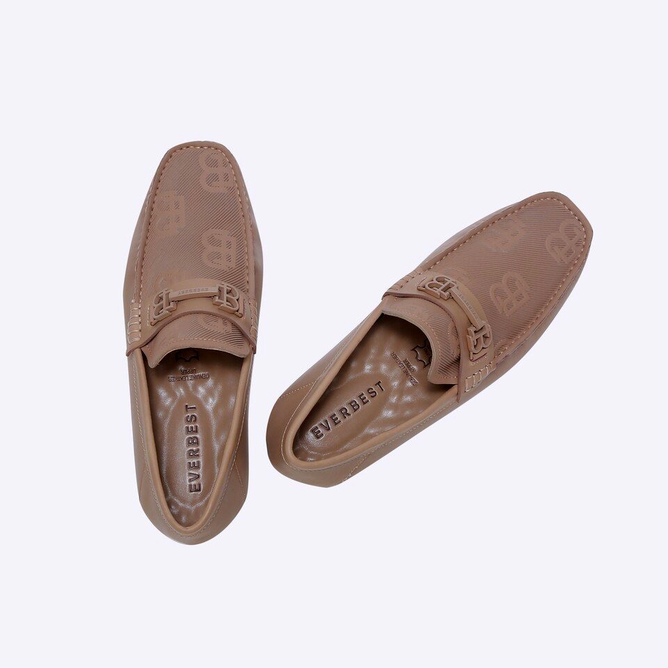 EM86 SEPATU PANSUS EVERBEST PRIA ORIGINAL LOAFER KULIT BRANDED COKLAT