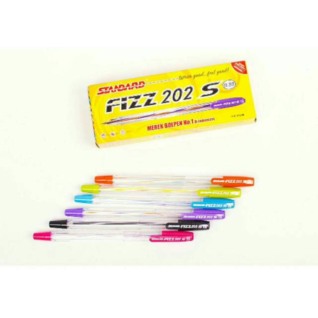 

Pulpen Standard Fizz 202 S 0.38mm Harga per lusin
