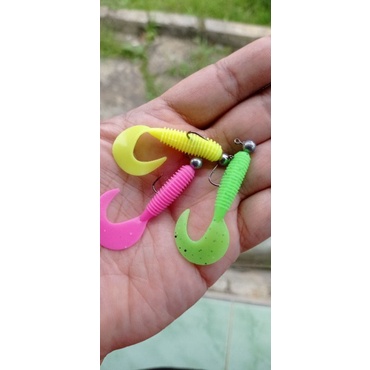 Soft lure kerapu - Umpan Casting ikan kerapu dan baramundi - harga per pcs