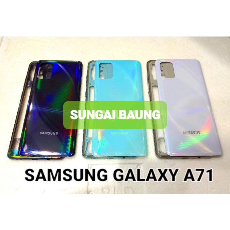 kesing housing casing back cover samsung galaxy a71 bezel + backdoor