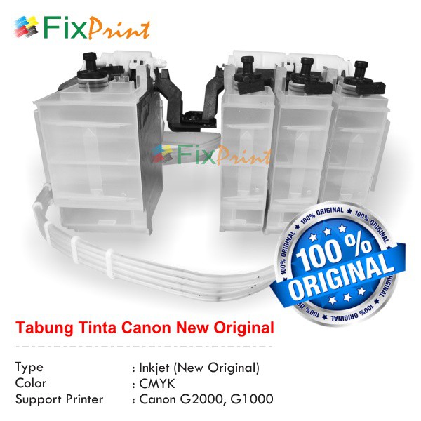 Tabung Modif Printer Canon Pixma G1000 G2000 New Original
