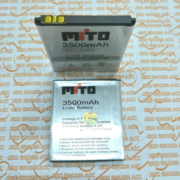 Baterai Battery Double Power MITO BA-00059 BA00059 A310 Fantasy-2