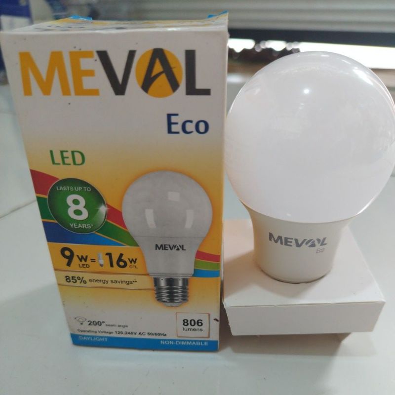 LAMPU LED 9WATT ECO MEVAL