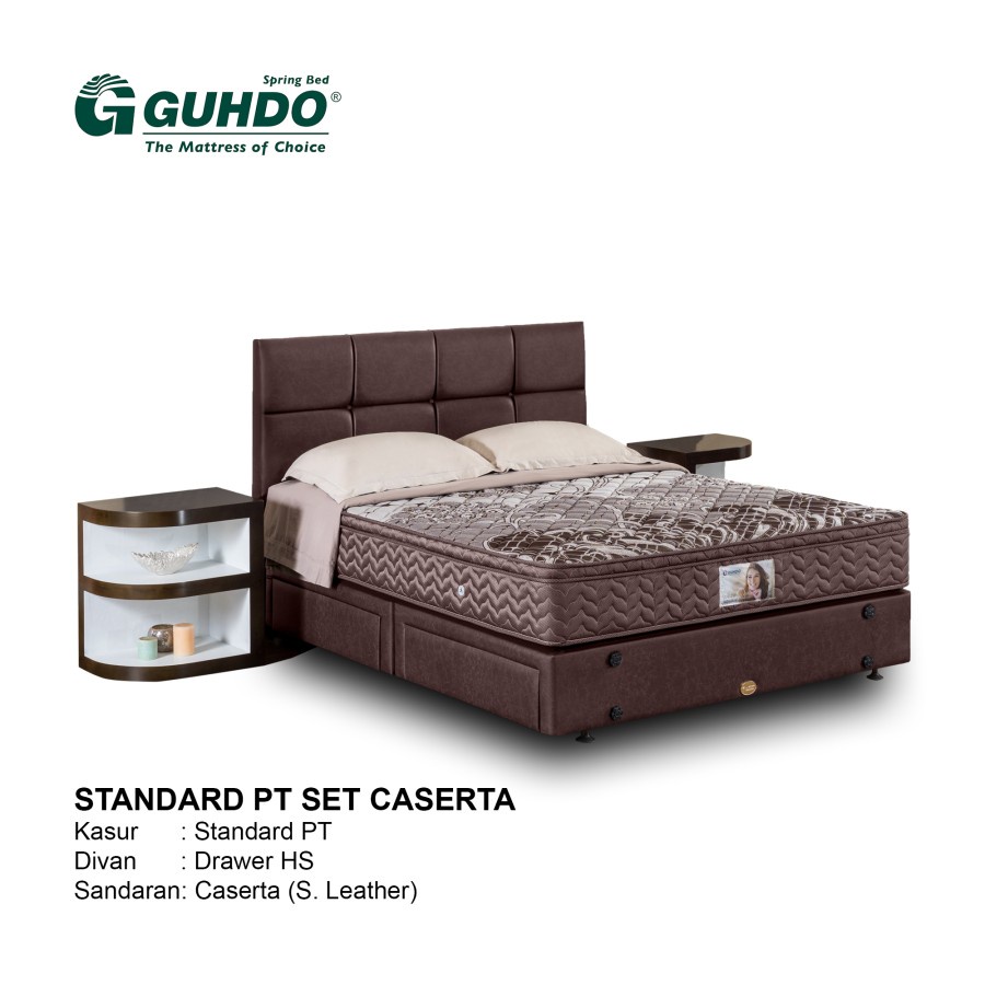 Guhdo Standard Plushtop FULLSET - Sandaran Caserta