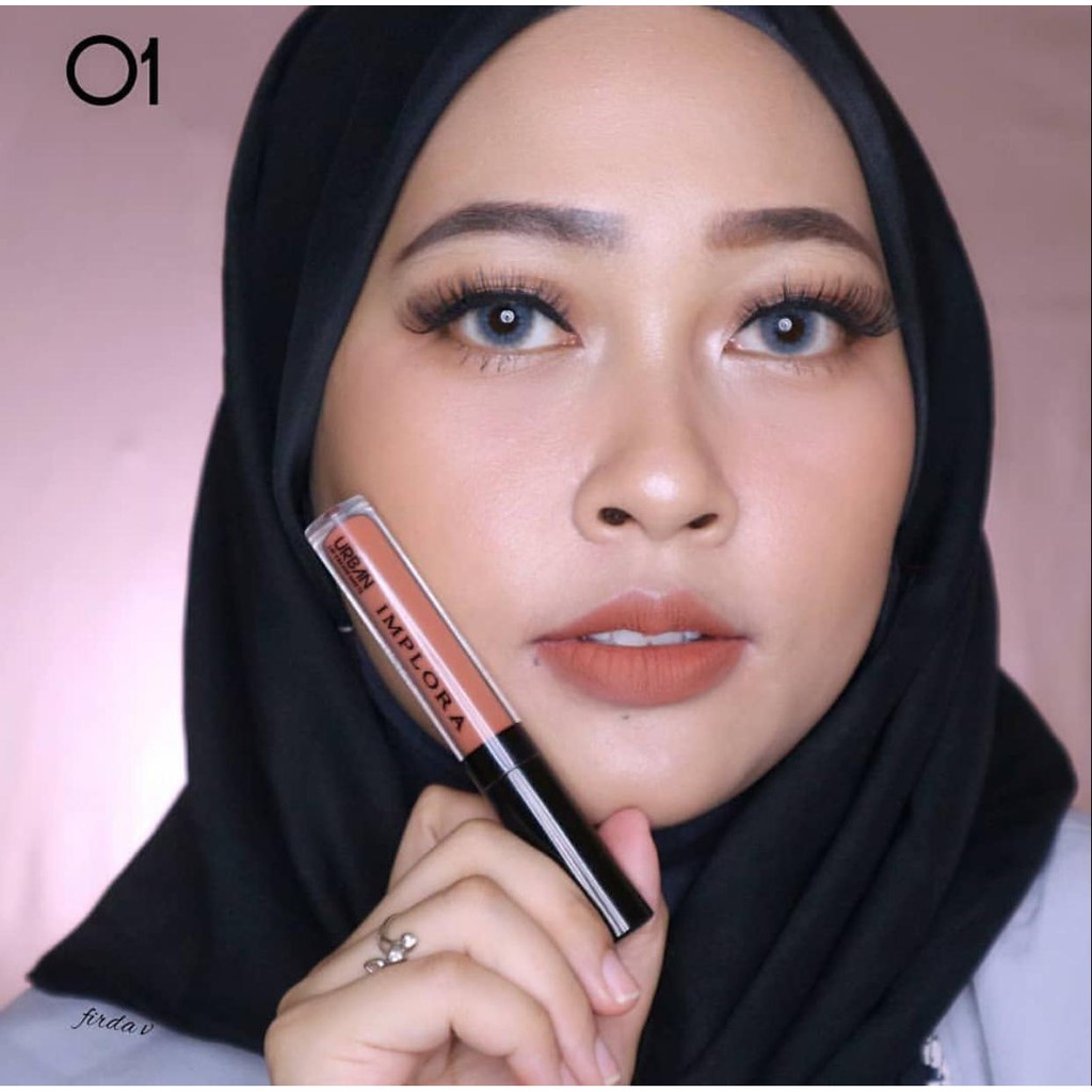 (BISA BAYAR DITEMPAT) IMPLORA URBAN LIP CREAM MATTE ORIGINAL BPOM / LIPCREAM LIP MATTE LIPSTIK