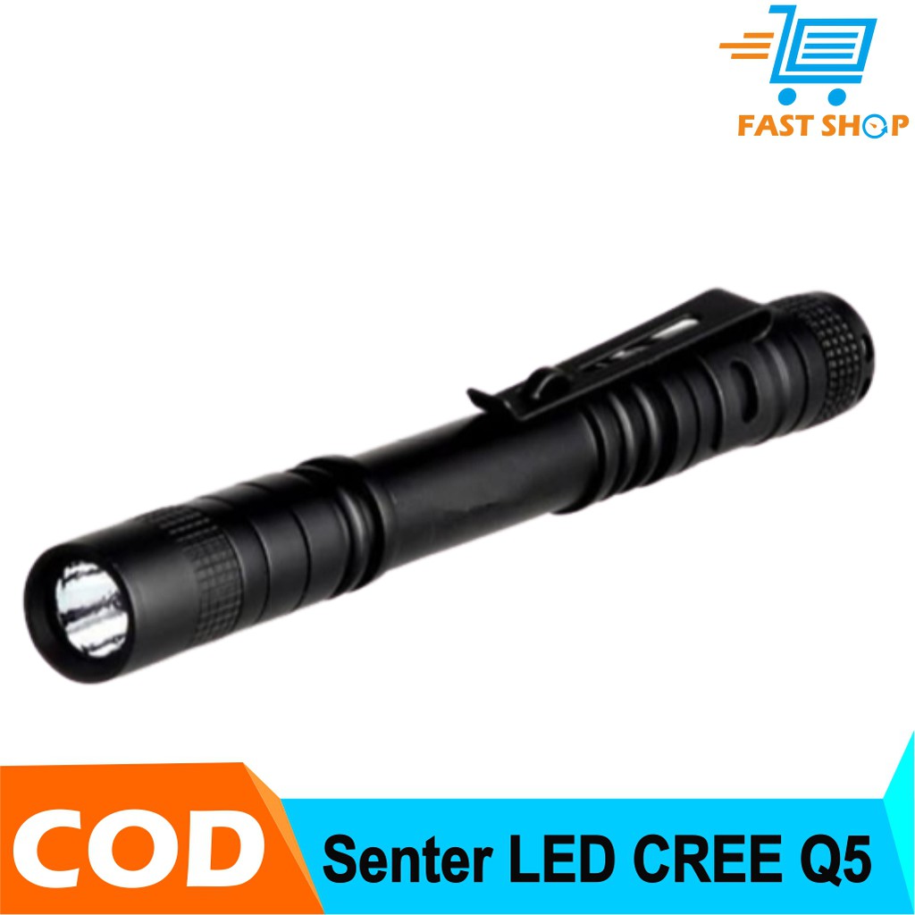 Senter LED CREE Q5 600 Lumens Waterproof