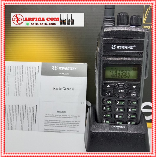WEIERWEI UV-8200 JUAL HT WEIERWEI UV8200 DUALBAND ORIGINAL