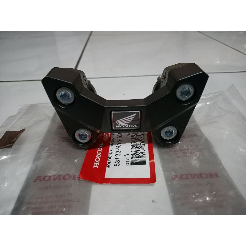 RAISER STANG STIR SET DUDUKAN STANG STIR ATAS BAWAH CB 150R LED ORIGINAL AHM PNP CB GL MEGAPRO TIGER