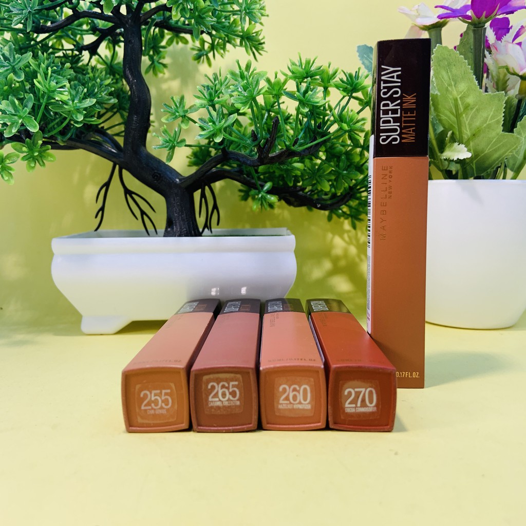 Maybelline Superstay Coffee Edition Matte Ink Liquid Matte Lipstick