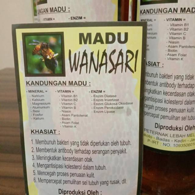 

Madu wanasari