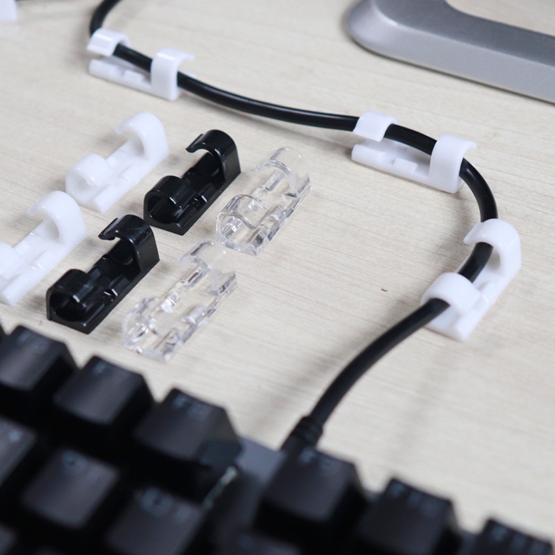 Cable Clip Isi 20Pcs Carprie Klip Kabel Organizer Holder Penjepit