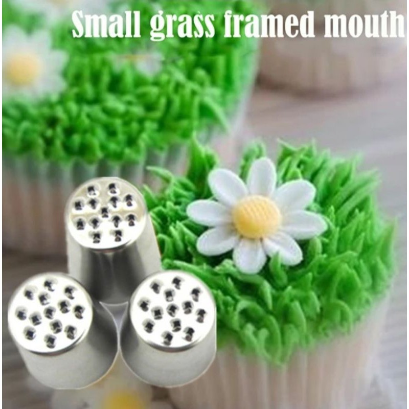 spuit kue motif rumput 1 pcs/spuite kue