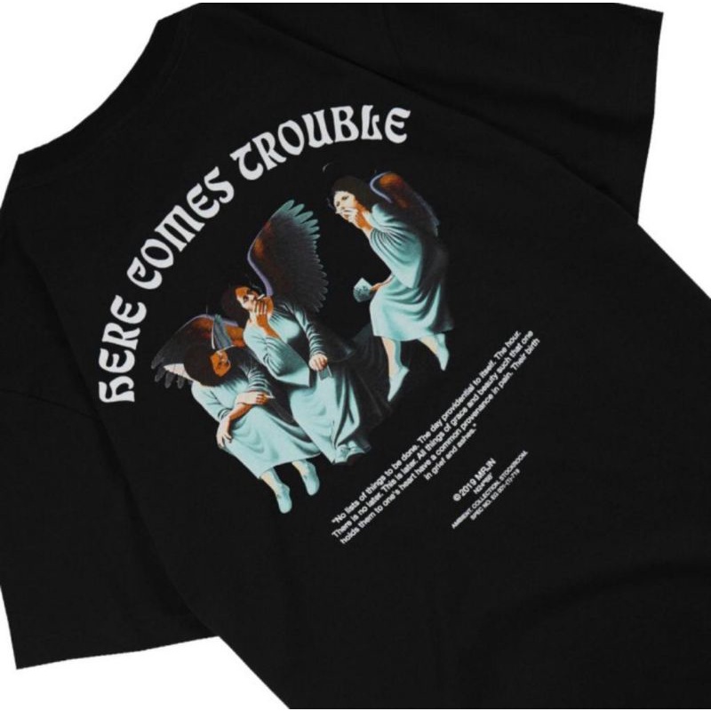 Kaos Pria Lengan Pendek Angel Heart MRJN