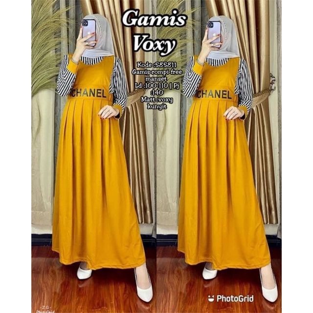 GAMIS ROMPI | DRESS | VOXY FREE MANSET