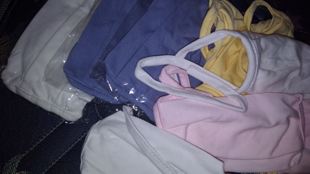 Masker Kain Anak Isi 3, 2 Ply, Bisa Diselip Tissue