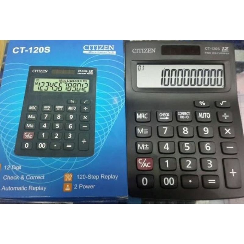 

KALKULATOR CITIZEN CT-120S