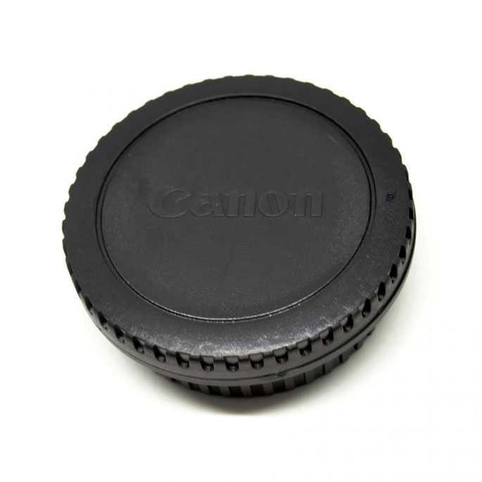 Front Cover &amp; Rear Lens Cap for Canon (With Logo) ( Mughnii )