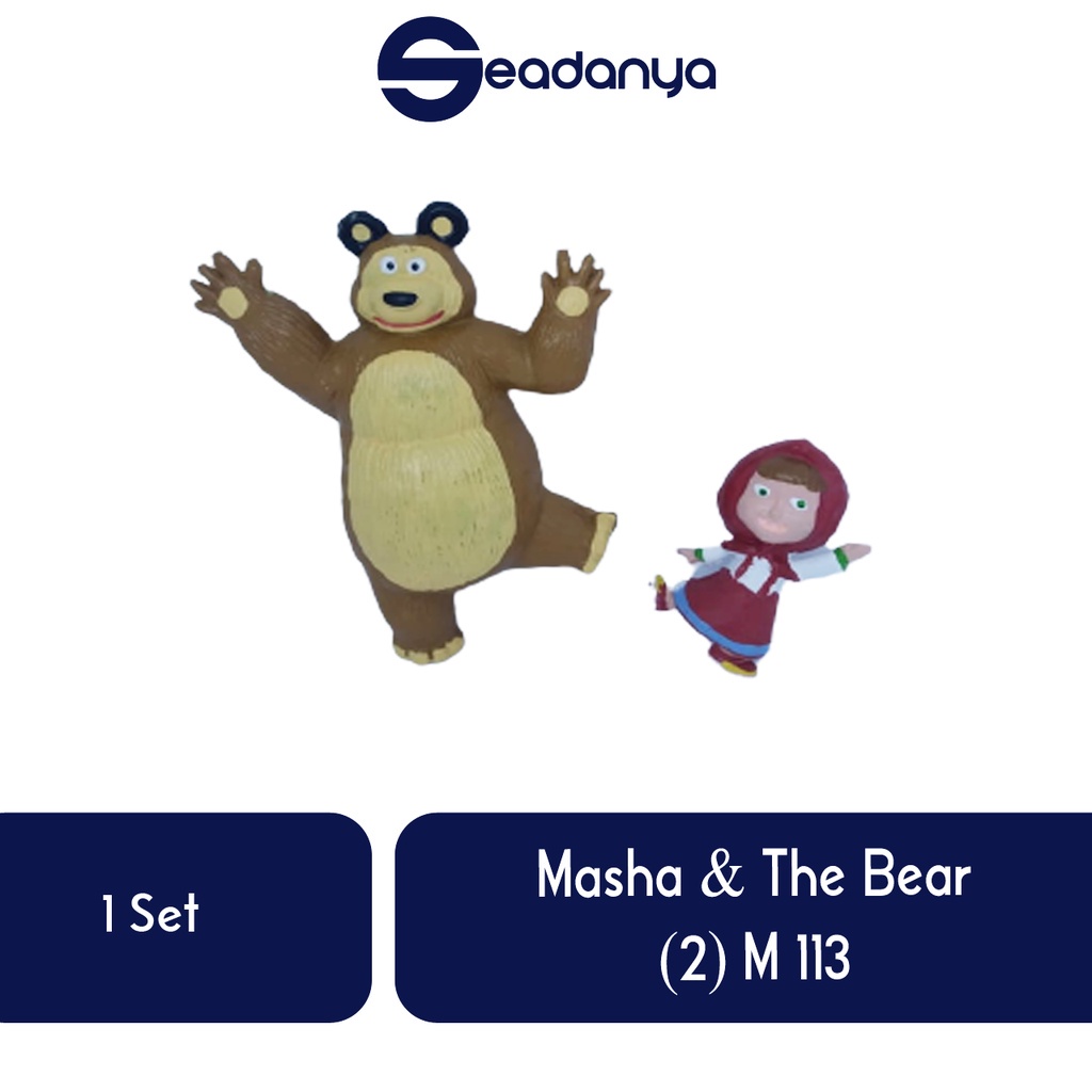 

Masha & The Bear (2) M 113 /Boneka/Hiasan Cake/Hiasan Tart/Hiasan Kue/Aksesoris Kue/Aksesoris Cake/Aksesoris Kue Ulang Tahun/Pernak Pernik Pesta