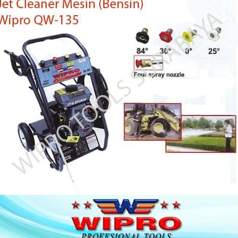 Ready...Ready...Ready...] Jet Cleaner Mesin Cuci Motor Mobil Wipro Qh135 Mesin Bensin Qh 135