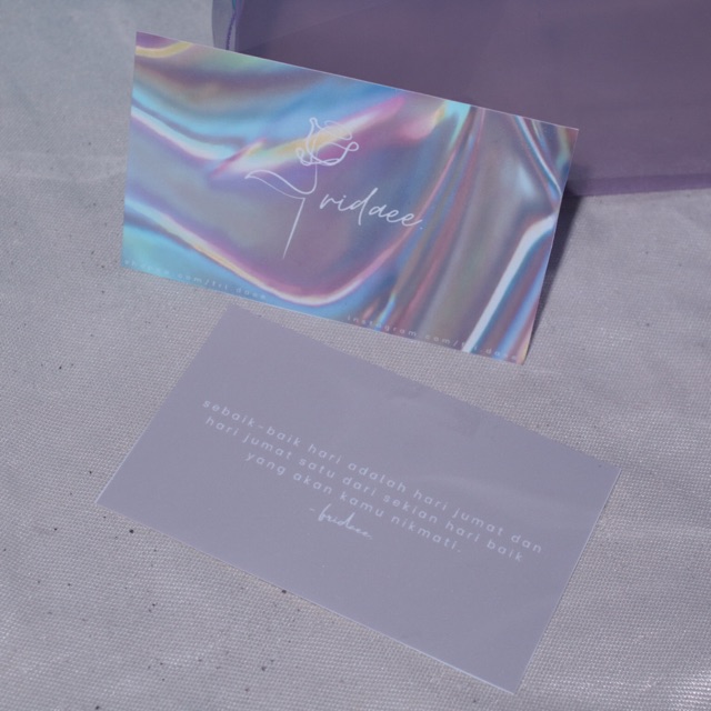 

Cetak Kartu Nama dan Tag Baju