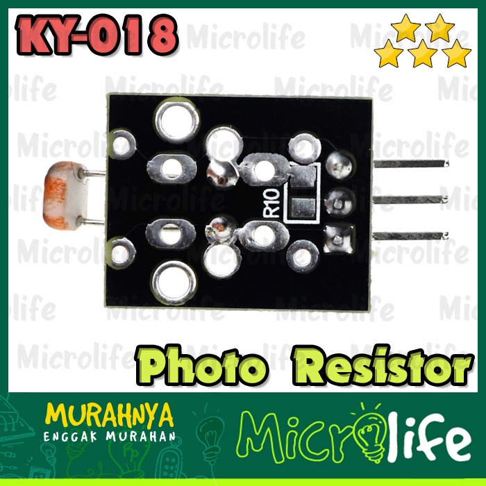 KY-018 PHOTO RESISTOR MODULE