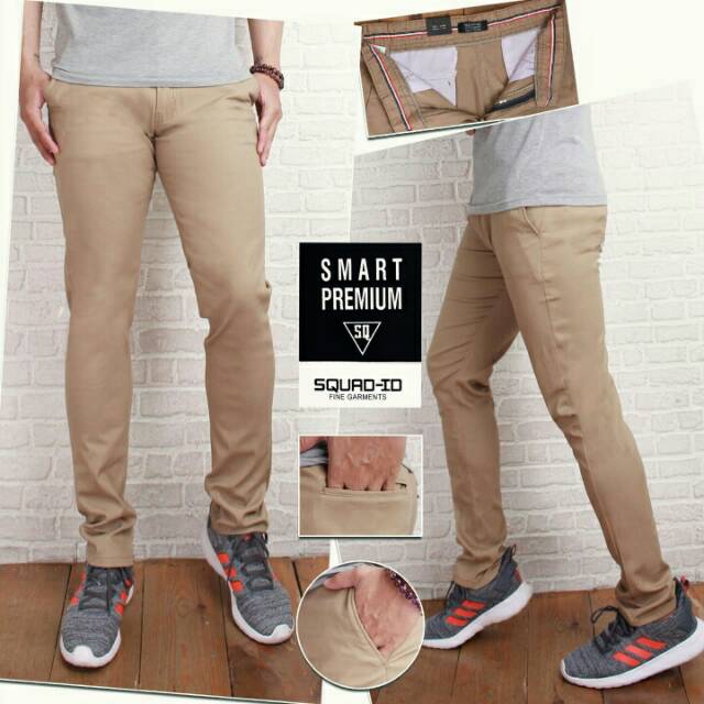 Celana Chino Panjang Premium Squad-id