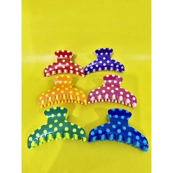 2 pcs jepit rambut polkadot / jepit rambut mini / jeday korea / jepit poni / jepitan polkadot bkk / jepit rambut premium