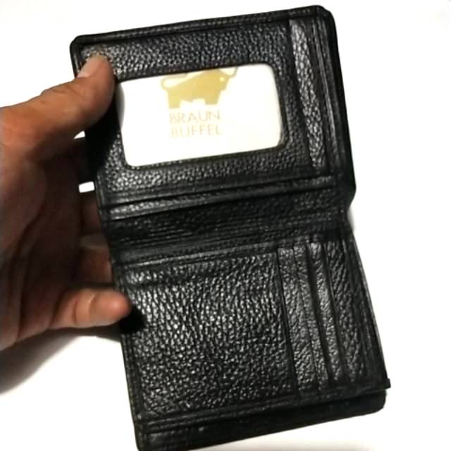 Dompet pria kulit asli BBf 02 vertical  3 dimensi