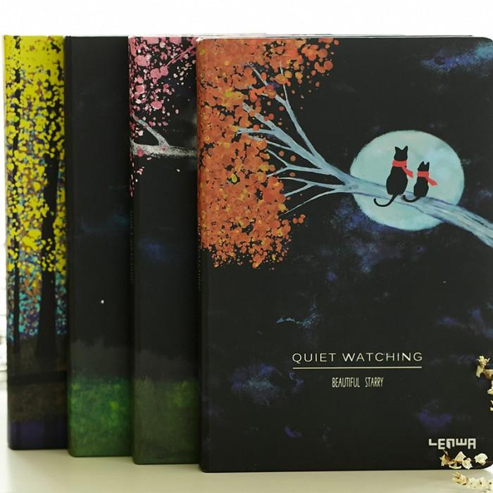 

Buku Tulis / Buku Notebook Kucing Hard Cover Buku Catatan Harian