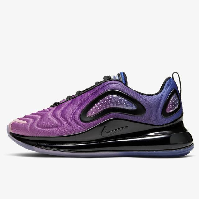 purple and black air max 720