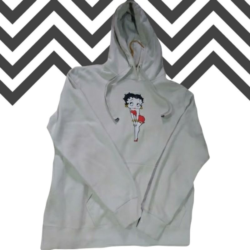 Hoodie second merk DUCLY gambar BETTY BOOP